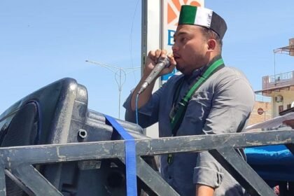 Text foto : Bendahara Umum BADKO HMI Sumatera Utara Fikri Ihsan Hasri Rangkuti
